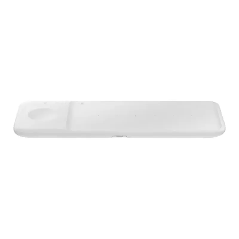 Samsung Wireless Charger Trio Laisvų rankų įranga, Išmanusis telefonas, Išmanusis laikrodis Balta USB Belaidis įkrovimas Spartusis įkrovimas Vidaus