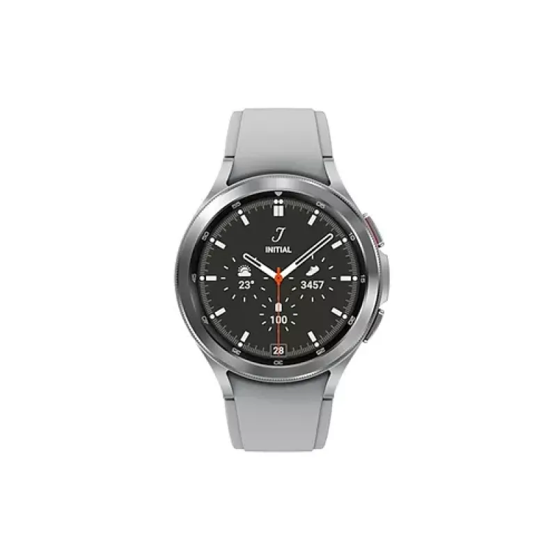 Samsung Galaxy Watch4 Classic 3,56 cm (1.4") OLED 46 mm Skaitmeninis 450 x 450 pikseliai Lietimui jautrus ekranas 4G Sidabras „Wi-Fi“ GPS (palydovinis)