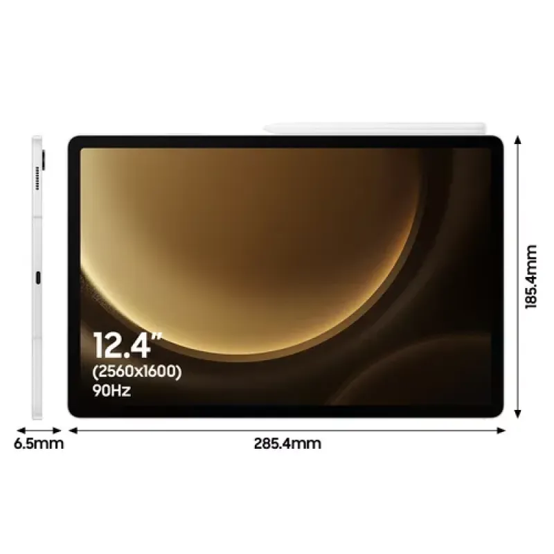 Samsung SM-X610NZSAEUB tablet Samsung Exynos 128 GB 31,5 cm (12.4") 8 GB Wi-Fi 6 (802.11ax) Android 13 Plata