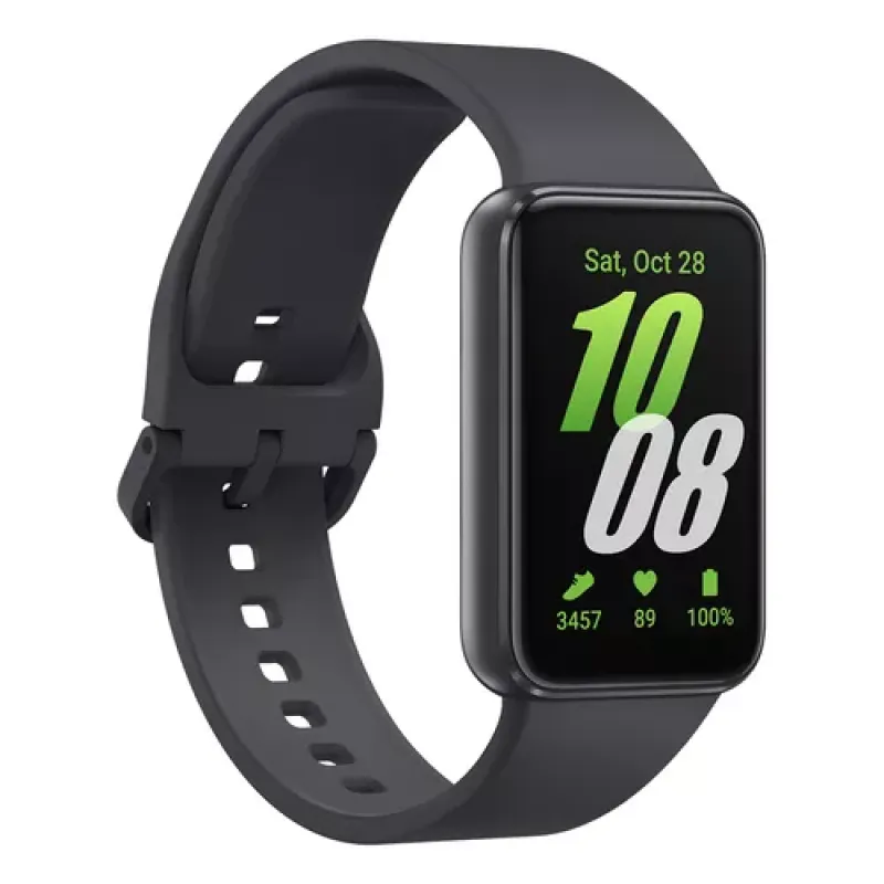 Samsung Galaxy Fit3 4,06 cm (1.6") AMOLED 40 mm Digital 256 x 402 Pixeles Pantalla táctil Gris