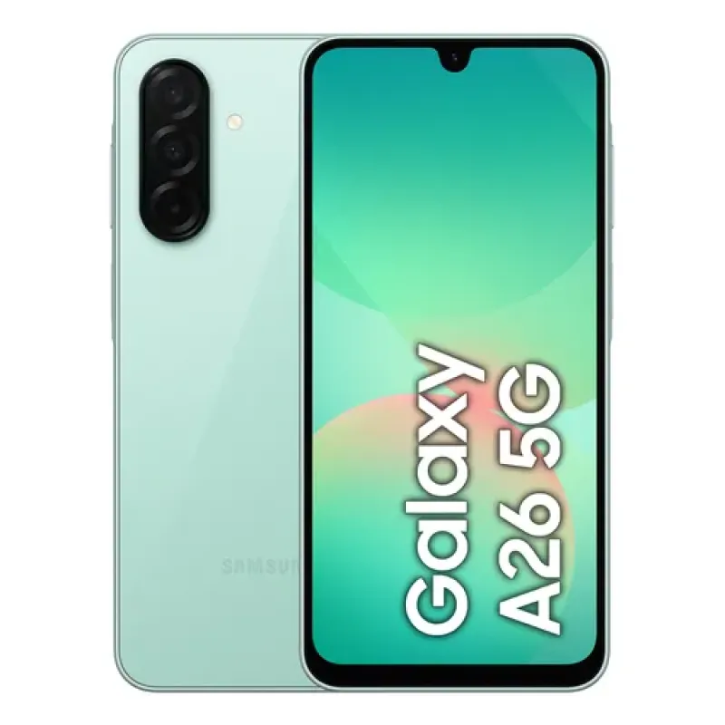 Samsung Galaxy A26 17 cm (6.7") Hybrid Dual SIM Android 15 5G USB Type-C 8 GB 256 GB 5000 mAh Mint colour