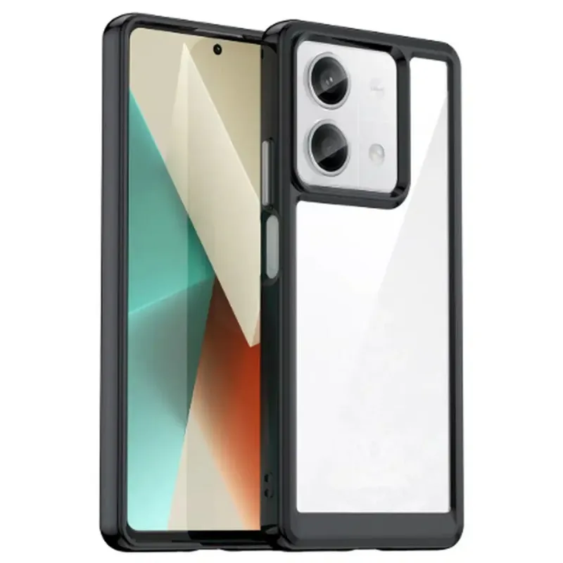 Mobiliojo telefono dėklas OEM XIAOMI REDMI NOTE 13 PRO Juoda