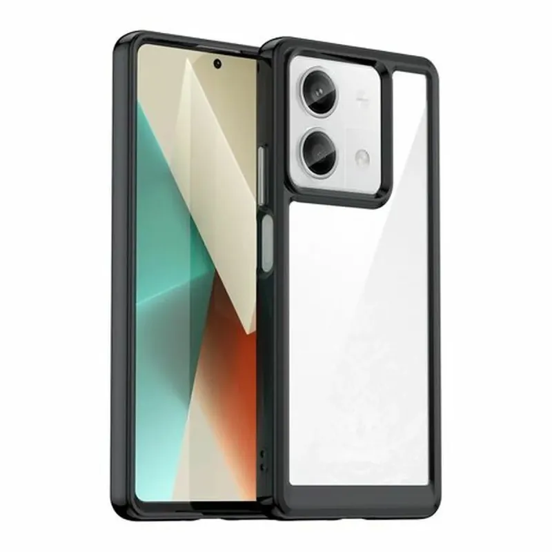 Mobiliojo telefono dėklas OEM XIAOMI REDMI NOTE 13 PRO+ Juoda